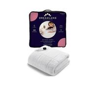 Dreamland Intelliheat+ Scandi Full Bed Size Electric Heated Underblanket - White White