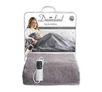 Dreamland Intelliheat Luxury Heated Grey Throw