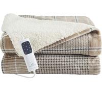 Dreamland Naptime Sherpa Blanket-Beige 180X135