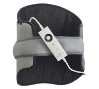 Dreamland Revive Me - Back Heat Pad, Grey, Fast Heat-up, 3-Hour Adjustable Temperature, Auto Safety Shut-Off, Machine Washable, Specifically for Back, Size Adjustable, 61x38cm