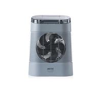 DREAMLAND Silent Power Protection Hot & Cool Fan Heater - Grey, Silver/Grey