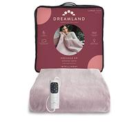 Dreamland Intelliheat Luxury Heated Pink Throw