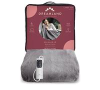 Dreamland Intelliheat Luxury Heated Grey Throw