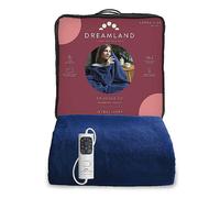 Dreamland Snuggle Up Warming Throw-Navy 120X160cm
