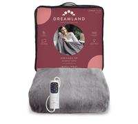 Dreamland Intelliheat Luxury Heated Grey Throw