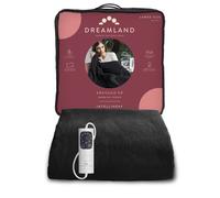 Dreamland SnuggleUp Warming Throw-Black 120X160cm