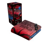 Dreamland Stranger Things Electric Blanket - Heated Throw - Luxury 100% Acrylic, 5-minute Fast heat up, 6 Temperature Settings, 1/3/9-hour auto timer, Electric Throw, Machine Washable, 160x120cm