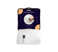 Dreamland Peaceful Dreams Electric Blanket - Single Size, Fast heat up, Overblanket, 6 heat settings, auto safety controls, timer, machine washable, detachable control, Single Controller, 180 x 135 cm