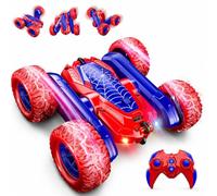 Dreamlandia 360° Flips Rechargeable Remote Control Car for Kids, 2.4GHz 4WD Stunt RC Monster Truck, Double-Sided Off-Road Toy, Birthday for Boys & Girls Ages 3-10