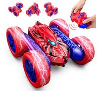 Dreamlandia 360° Flips Remote Control Cars, 4WD RC Stunt Car Toys for 3-10 Year Old Boy Gifts, Kids Boys Toys Age 3-9 Birthday Presents Gifts for 3-10 Year Old Boys Kids Boy Outdoor Garden Toy