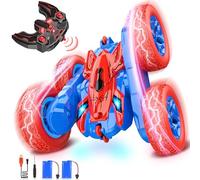 Dreamlandia Themed Remote Control Cars - 360 Flips 4WD, 2.4GHz RC Car with LED Headlights 60min+ Battery Life - Birthday Gifts & Toys for 3-9 Year Old Boys Kids Outdoor Garden Toys