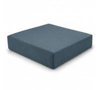 DREAMLAYER 1, 2 & 3 Seater Replacement Rattan Cushion Pads - Fits California Style Outdoor Furniture, Water Resistant Patio Sofa Cushions for Garden & Conservatory (Navy Blue, 55x55x10cm)