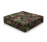 DREAMLAYER 1, 2 & 3 Seater Replacement Rattan Cushion Pads - Fits California Style Outdoor Furniture, Water Resistant Patio Sofa Cushions for Garden & Conservatory (Army Camouflage, 60x60x10cm)