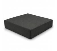 DREAMLAYER 1, 2 & 3 Seater Replacement Rattan Cushion Pads - Fits California Style Outdoor Furniture, Water Resistant Patio Sofa Cushions for Garden & Conservatory (Charcoal, 60x60x10cm)