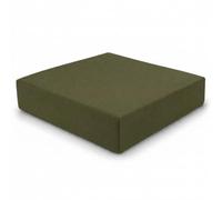 DREAMLAYER 1, 2 & 3 Seater Replacement Rattan Cushion Pads - Fits California Style Outdoor Furniture, Water Resistant Patio Sofa Cushions for Garden & Conservatory (Olive Green, 65x65x10cm)