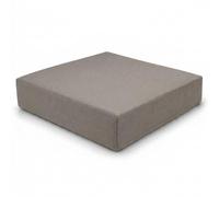 DREAMLAYER 1, 2 & 3 Seater Replacement Rattan Cushion Pads - Fits California Style Outdoor Furniture, Water Resistant Patio Sofa Cushions for Garden & Conservatory (Grey, 50x50x10cm)