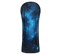 Dreamlike Blue forests Golf Head Covers Waterproof Headcovers with Interchangeable No. Tags for Driver, Woods and Hybrid