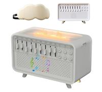 DreamMix Pro - White Noise Sound Machine with Scented Mist & Night Light, Aromatherapy Humidifier with 8 Ambient Sounds, 200ml Water Tank Capacity (1pc)