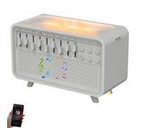 DreamMix Pro-White Noise Sound Machine with Scented Mist & NightLight with 8 Ambient Sounds for Meditation,Yoga (1set)