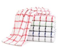 DreamNights Premium Cotton Jumbo Tea Towels Set - Super Absorbent, Durable & Soft, Kitchen Tea Towels for Drying, Cleaning, and Baking - (40 x 65cm) Eco-Friendly Dish Clothes (8)