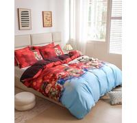 DreamNights X-Mas Duvet Quilt Cover & Pillowcase Bedding Set Multi-Colour Gift Presents for your Loved Ones Easy Care, Modern Duvet Cover Set Luxury Bedding Sets (Christmas Bears, King)