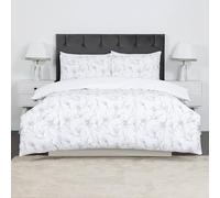 Dreamology 100% Cotton Sateen Duvet Cover Luxury Hotel Quality Bedding Set T300 Duvet Covers with 2 Pillow Shams Breathable Hypoallergenic Button Closure 3 Pieces Duvet Set (Orchid, King)
