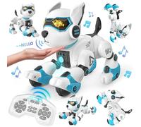 Dreamon Robot Dog Toy for Kids Gifts for 6 7 8 9 years old Girl Boys Remote Control Programmable Smart Talking Robot Puppy for Christmas Children's Day Birthday