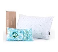 Dreamood Cooling Pillows Standard Size Set of 1 with Cooling & Soft Cover Shredded Memory Foam Pillows Bed Pilow for Side Back Stomach Sleeper Hypoallergenic for Sleeping