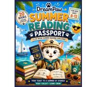 DreamPaw Summer Reading Passport: A 20-Book Summer Reading Challenge for Kids Ages 8-12