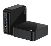 DreamQuest Mini PC Windows 11 Pro AMD Ryzen 5 7430U (6C/12T, up to 4.3 GHz) 16GB DDR4 512GB SSD Micro Desktop Computer with 2xType C HDMI 2.1 /LAN/BT 5.3 / WiFi 6/4xUSB 3.2 Compact PC for Office Use