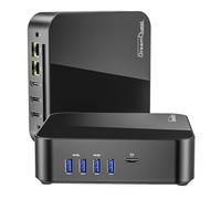 DreamQuest Ultra Fast Mini PC Windows 11 Pro Preinstalled, Intel N95 3.4GHz 12GB DDR5 512GB SSD, Portable Mini Desktop PC with Dual HDMI2.1 DP Port WiFi 6/BT 5.3 for Home Office