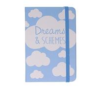 Dreams and Schemes A6 Hardback Ruled Pocket Notebook