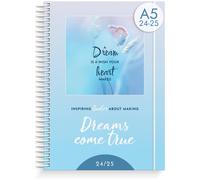 Dreams come true planner & diary | 2024 2025 A5 22-07-2024 14-09-2025