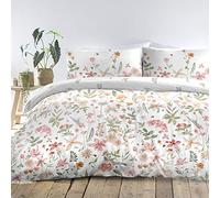 Dreams & Drapes - Aimee - Easy Care Duvet Cover Set - King Bed Size in Coral