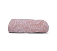 Dreams & Drapes Aveline 100% Cotton Pink Jacquard Towel