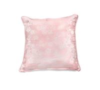 Dreams & Drapes Blush Woven Blossom 43x43cm Cushion Blush