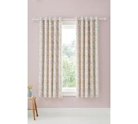 Dreams & Drapes - Ditzy Floral Print Duvet Cover - Super King Bedding Size (260 x 220cm) - 2 Pillowcases - Premium PolyCotton - Reversible Designs (Lilac Stripes) - Floral Duvet Cover