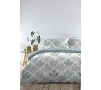 Dreams and Drapes - Emily - Easy Care Duvet Cover Set - Single Bed Size in Duck Egg