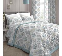 Dreams & Drapes Emily Botanical Quilted Bedspread