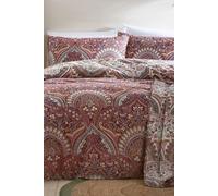 Dreams & Drapes 'Palais' Rich Jacobean Damask Print Duvet Cover Set | Size: Double Dreams & Drapes Multicolor Double
