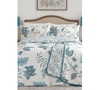Dreams & Drapes Samira Duvet Cover Set - Teal Teal