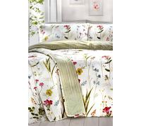 Dreams & Drapes Spring Glade' Haind Painted Floral Print Duvet Cover Set | Size: Single Dreams & Drapes Multicolor Single