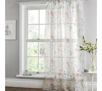 Dreams & Drapes Spring Glade Nature Inspired Print Multicoloured Voile Panel