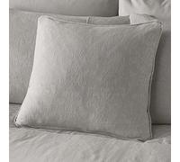 Dreams & Drapes Woven - Rosana - Jacquard Cushion Cover - 43 x 43cm in Silver