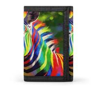 Dreams in The Forest Wallet Slim Compact Stylish Trifold Wallet for Men Women Minimalist Front Pocket Travel Divided Billfold