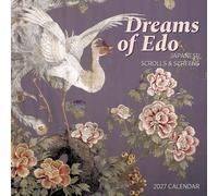 Dreams of Edo: Japanese Scrolls & Screens 2027 Wall Calendar