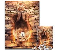 Dreams of Greatness Jigsaws 1000 Pieces for Adults Wooden Jigsaw Puzzles Ideal for Teenagers & Collectors, Travel Gift, Family Activity 50x75CM/19.68x29.52inch