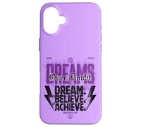 Dreams Over Doubt - Urban Streetwear Statement Case for iPhone 16 Plus