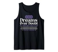 Dreams Over Doubt - Urban Typography Streetwear Tank Top