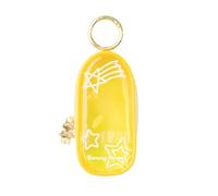 Dreams Sonny Angel My Bestie Case - Yellow, Official Carrying Case Clear Figure Display Bag with Keychain - Mini Figure Not Included